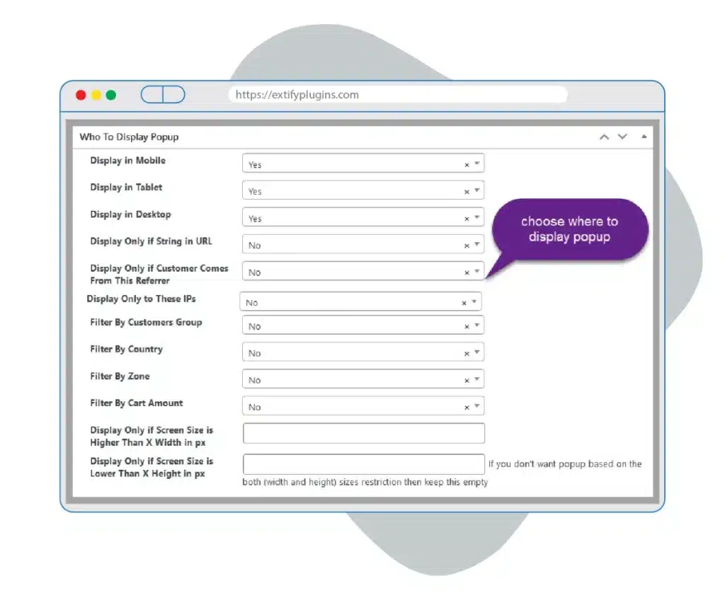 Age Verification for WooCommerce Display Settings