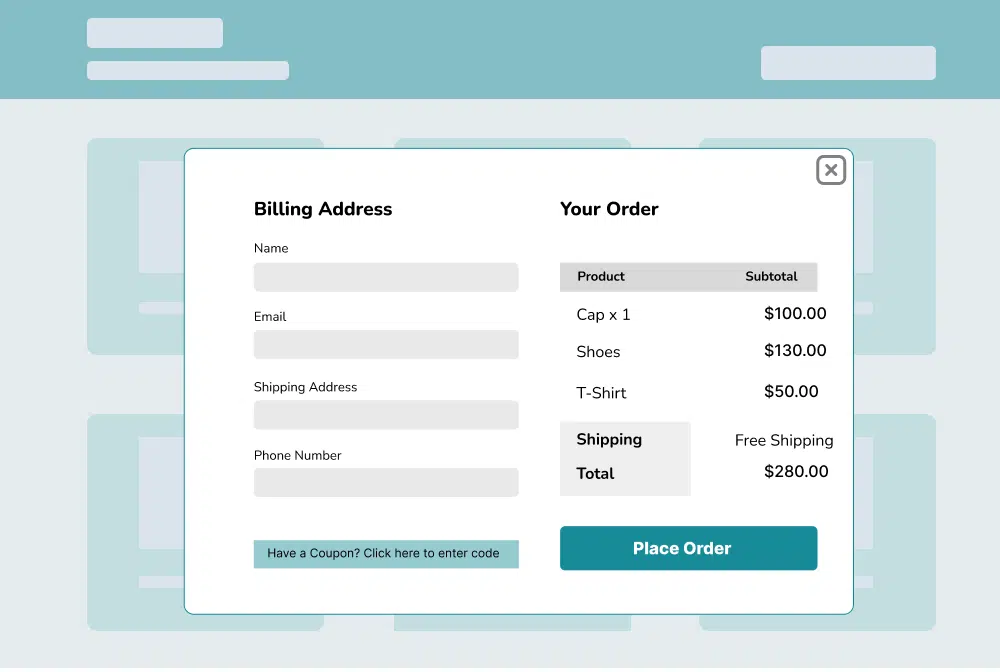 Display Direct Checkout