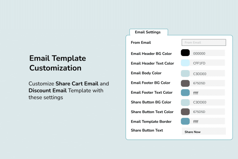 Customize Email Template