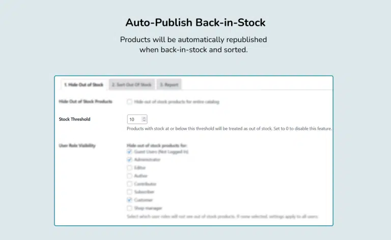 Auto-Publish Back-in-Stock Products