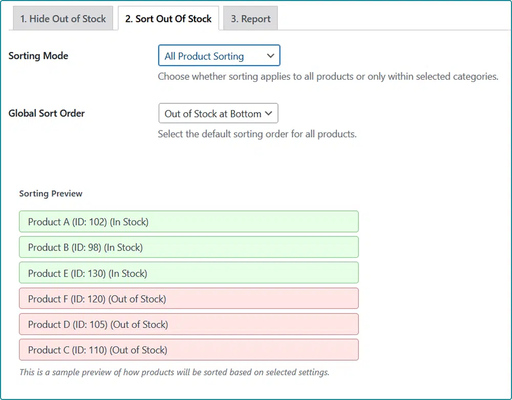 Sort Out of Stock for Entire Catalog WooCommerce