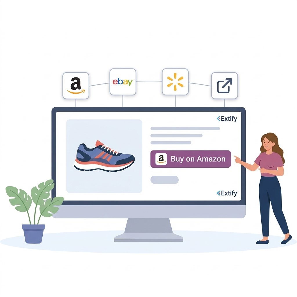 External Links Button for WooCommerce