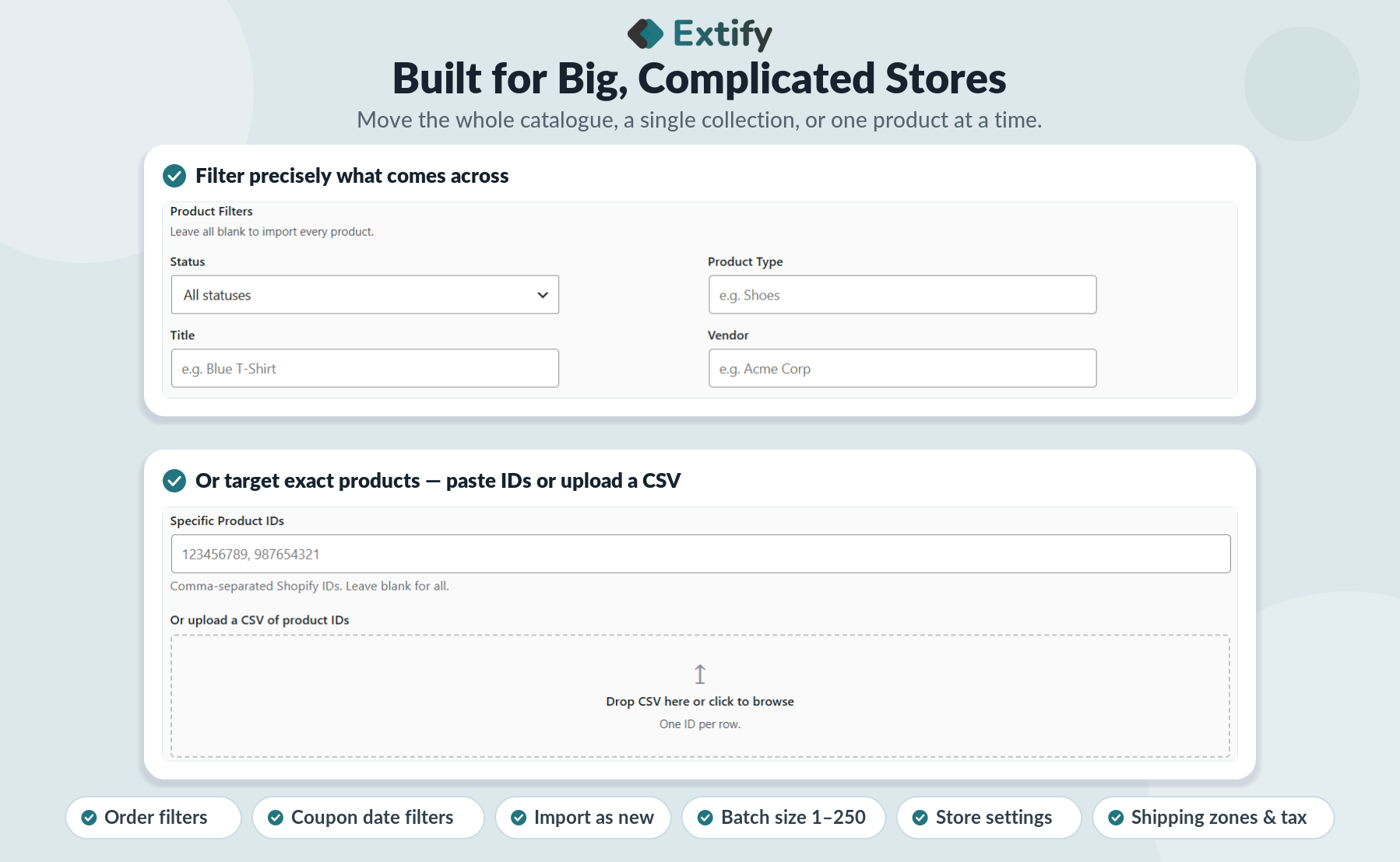 Migrate Shopify to WooCommerce