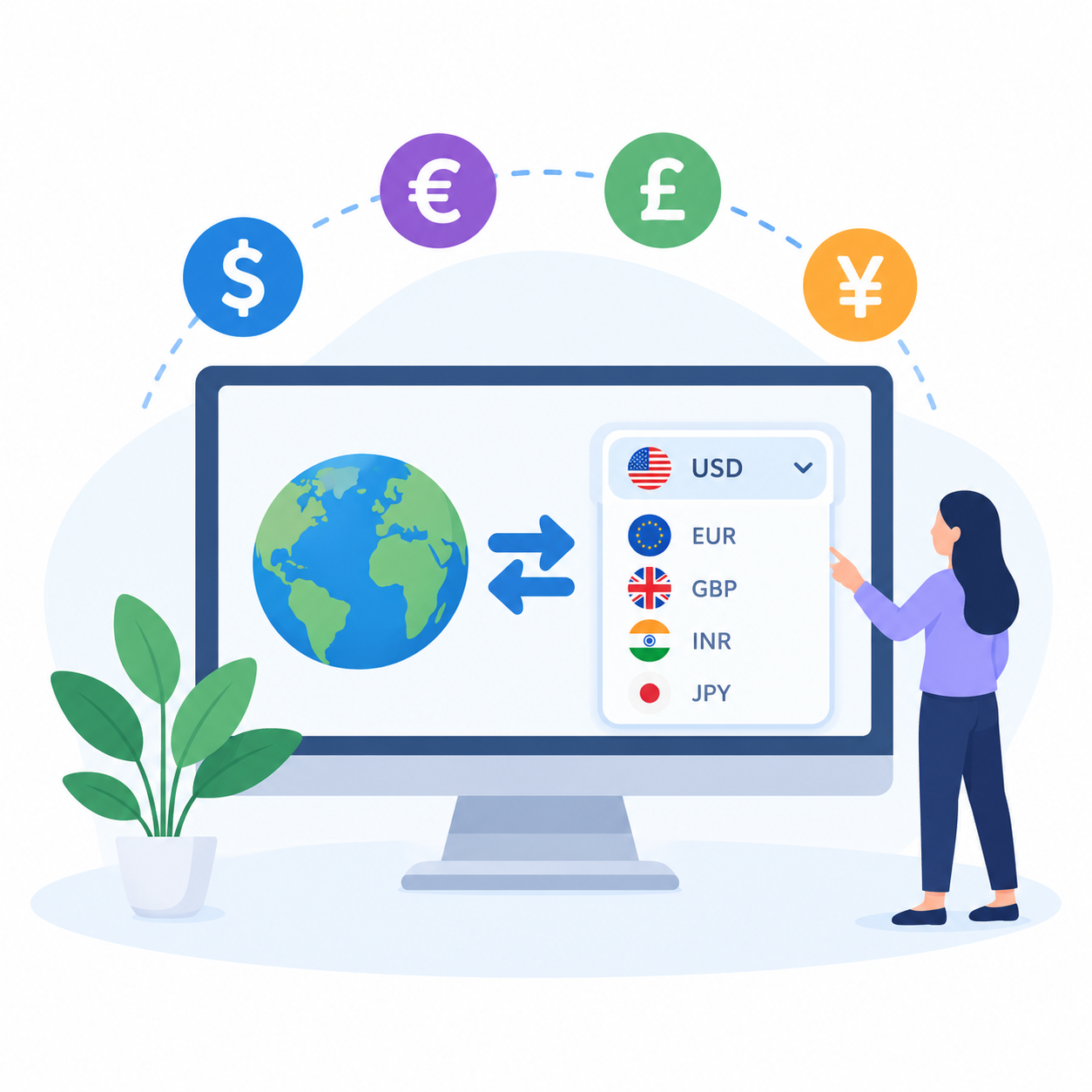 Currency Switcher for WooCommerce